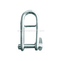 Stainless Steel Long D Shackles For Trailers